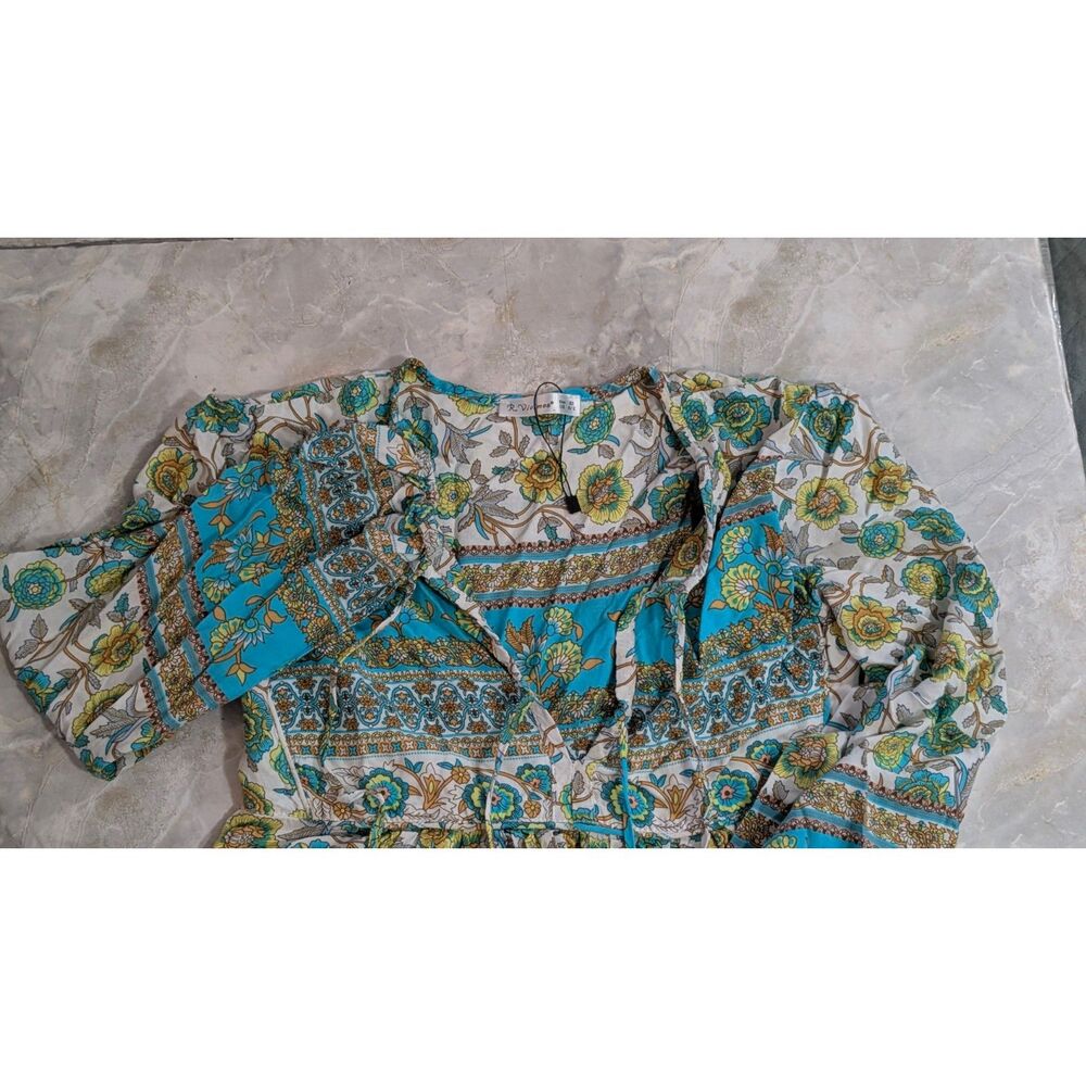R. Vivimos Bohemian Midi Dress sz. XS